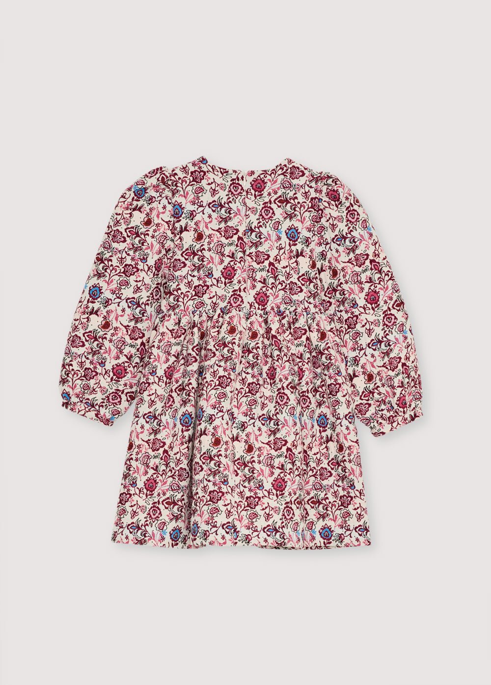 Un vestido de noche atemporal confeccionado en elegante jacquard floral, diseñado para causar impresión. 