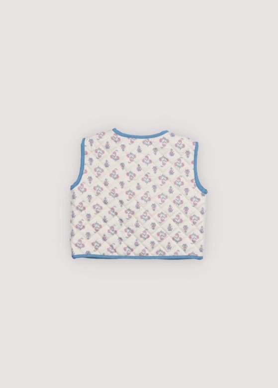 클라벨 웨이스트코트 Clavel Print_Samplingwaistcoat