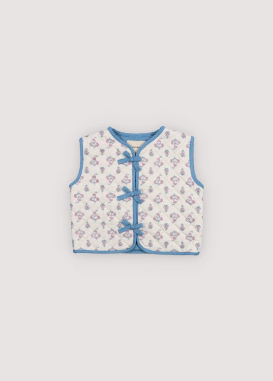 클라벨 웨이스트코트 Clavel Print_Samplingwaistcoat