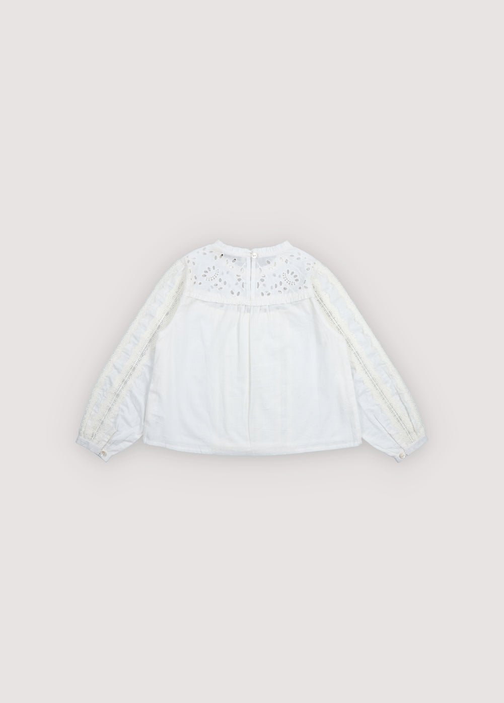 Dahlia Blouse Moonlight White_Sampling