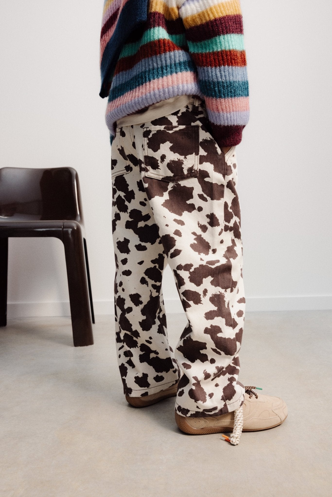 Dakota Trouser Cow Print