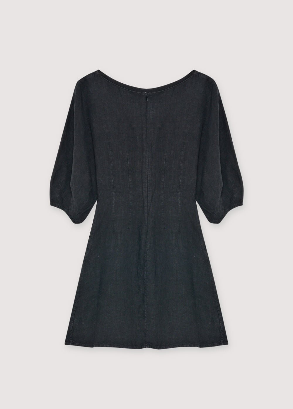 Galium Damen Kurzes Kleid Mitternachtsschwarz