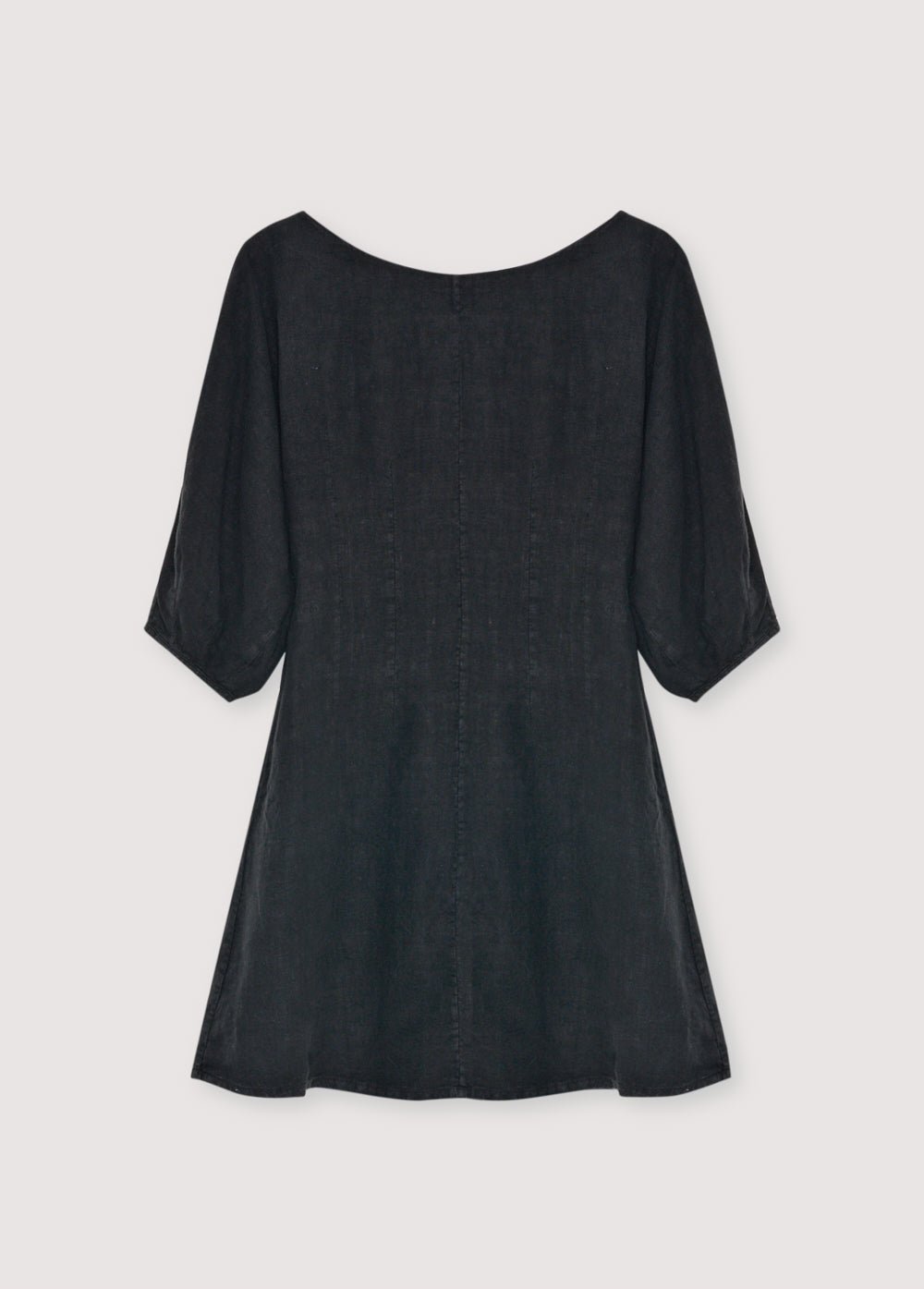 Galium Damen Kurzes Kleid Mitternachtsschwarz