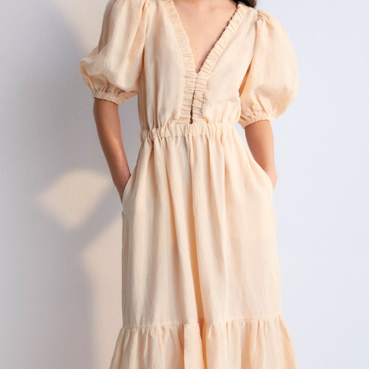 Hera Woman Dress 3 Macadamia