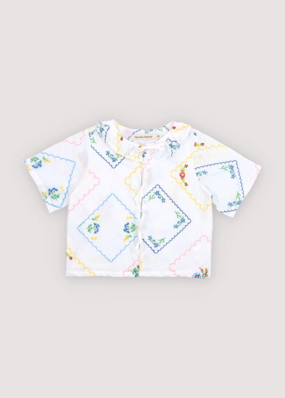Jacinthe Blouse Multicolor Embroidery_SamplingBlouse