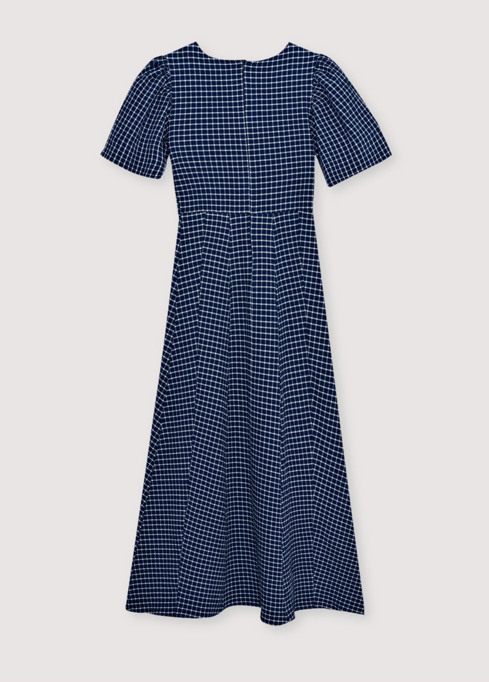Vestido Mujer Jasmine Verano Medianoche Cuadros_Samplingdress