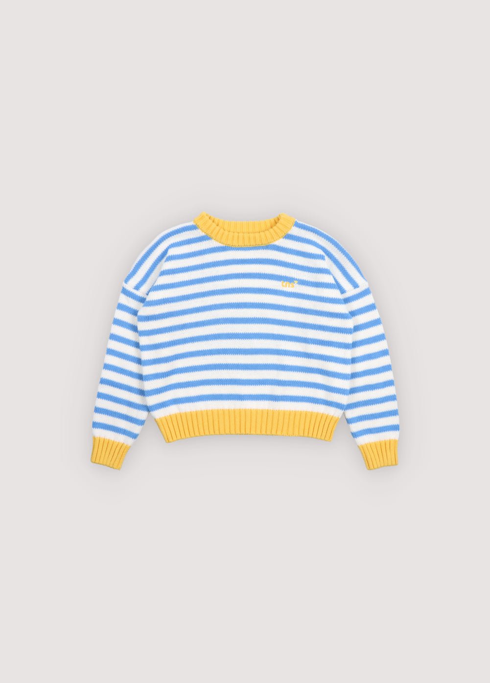 Marigold Jumper Vista Blue Stripes