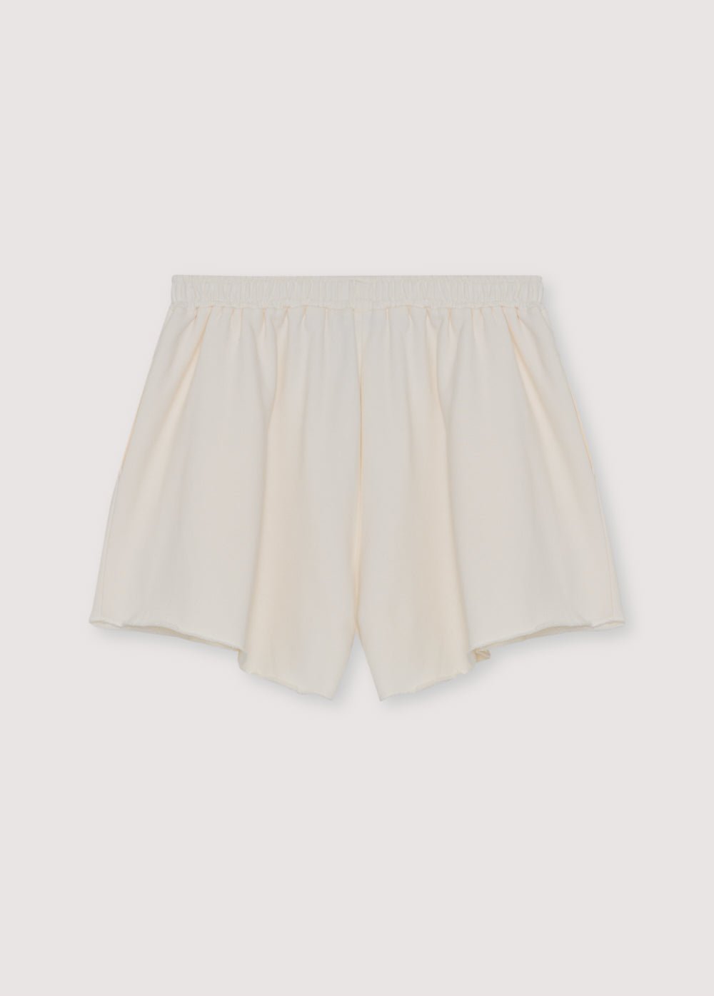 Weiche Baumwollfleece-Shorts mit weiter Passform und elastischem Bund für mehr Komfort. 