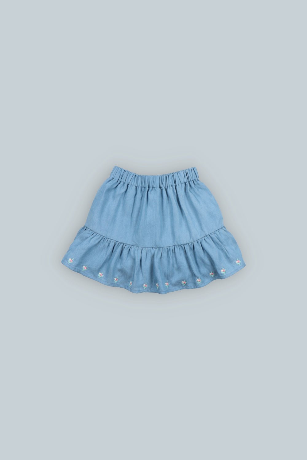Menta Skirt Light Blue Chambre_Samplingskirt
