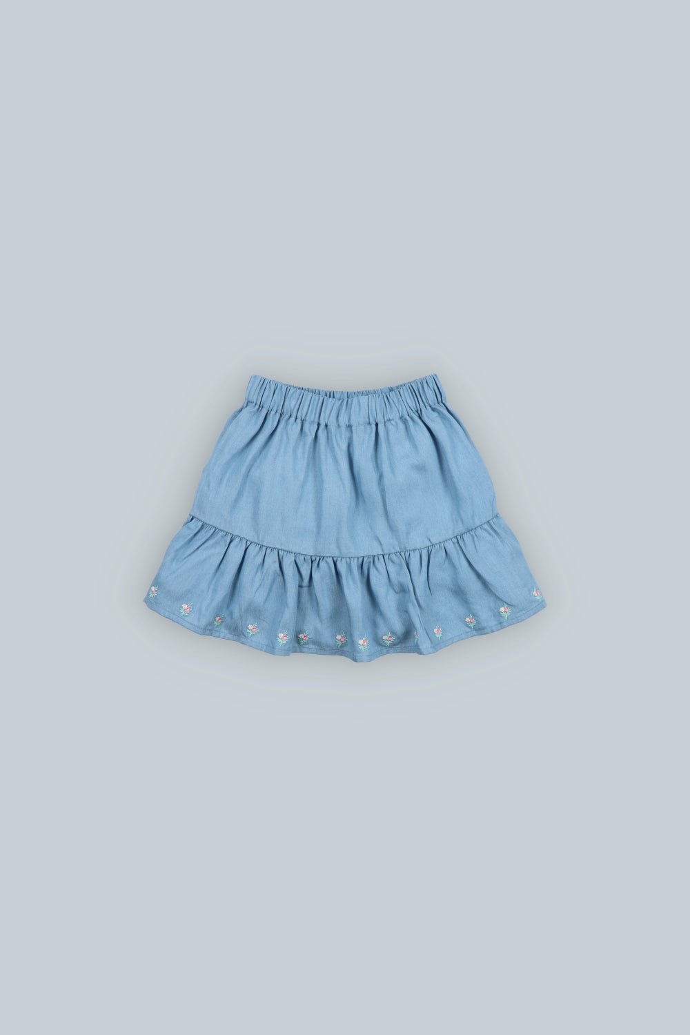 Menta Skirt Light Blue Chambre_Samplingskirt