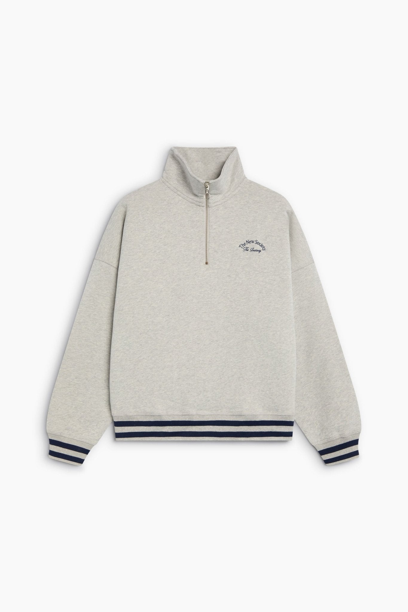 Mochi Woman Polo Light Grey Melange