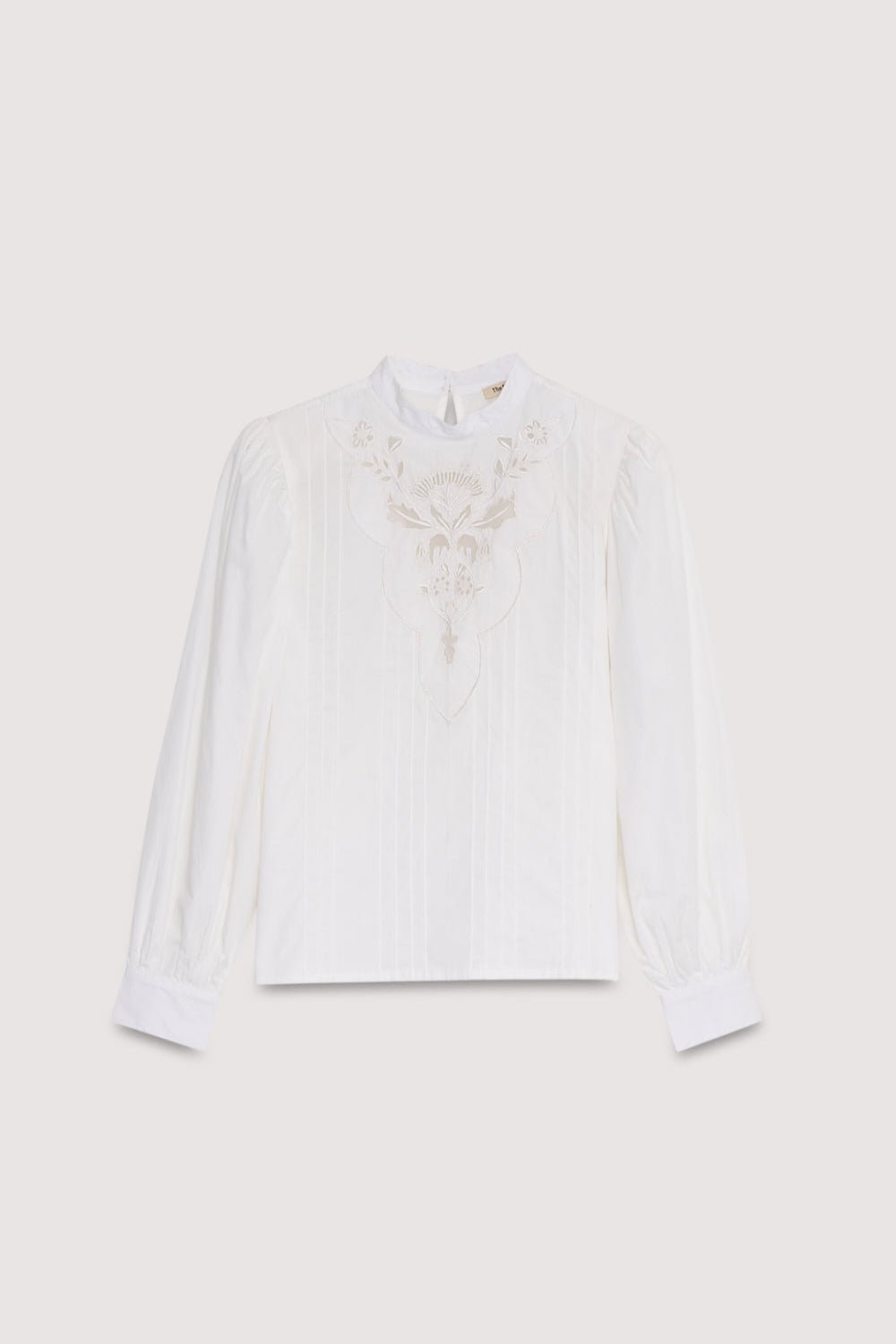 Nara Woman Blouse Moonlight White_Sampling