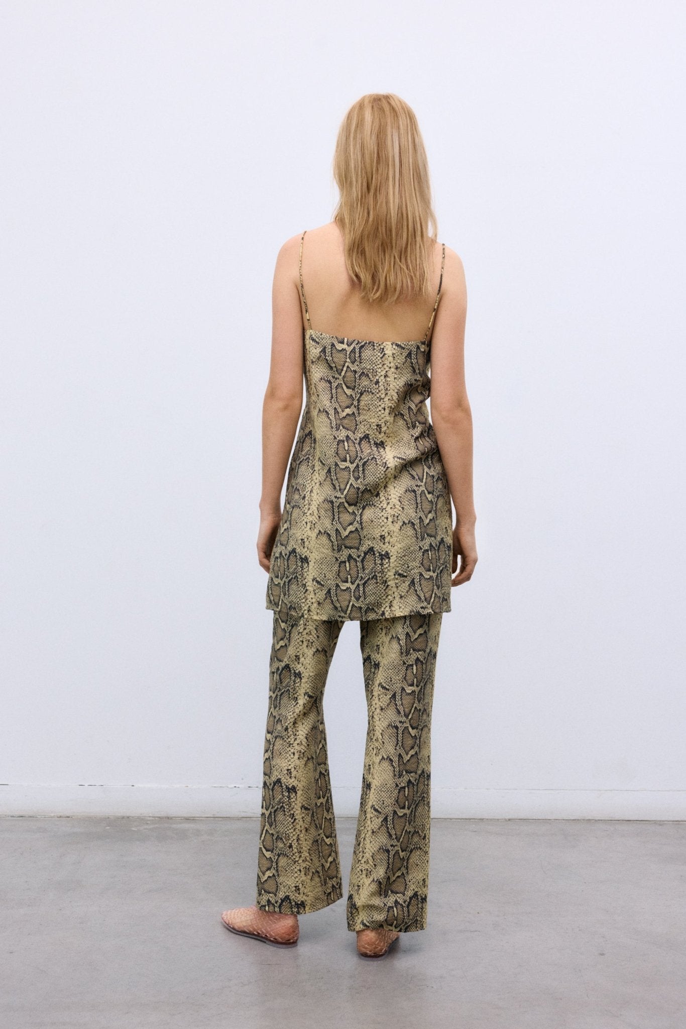 Nettle Woman Top Nettle Print