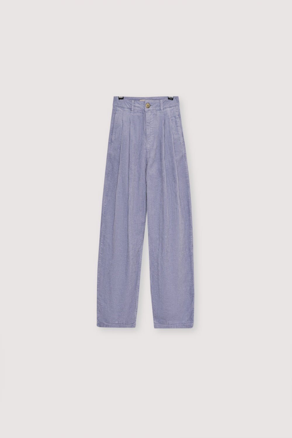 Our classic wide-leg corduroy pant with front double-pleat detailing.