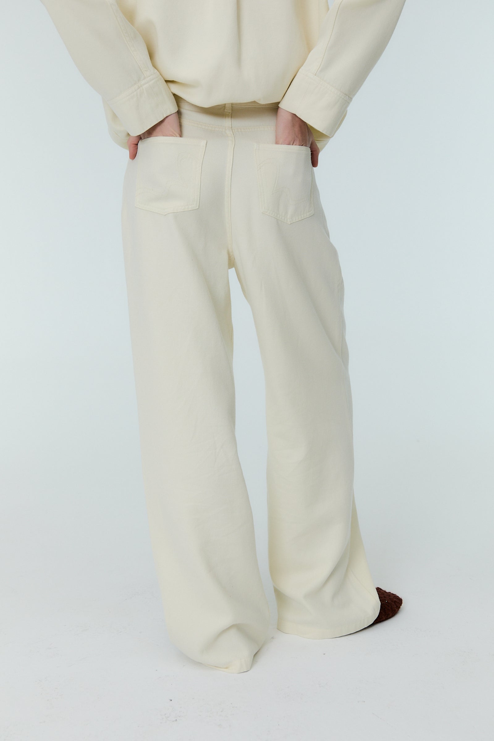 Pantalon Femme Tribeca Crème Vanille