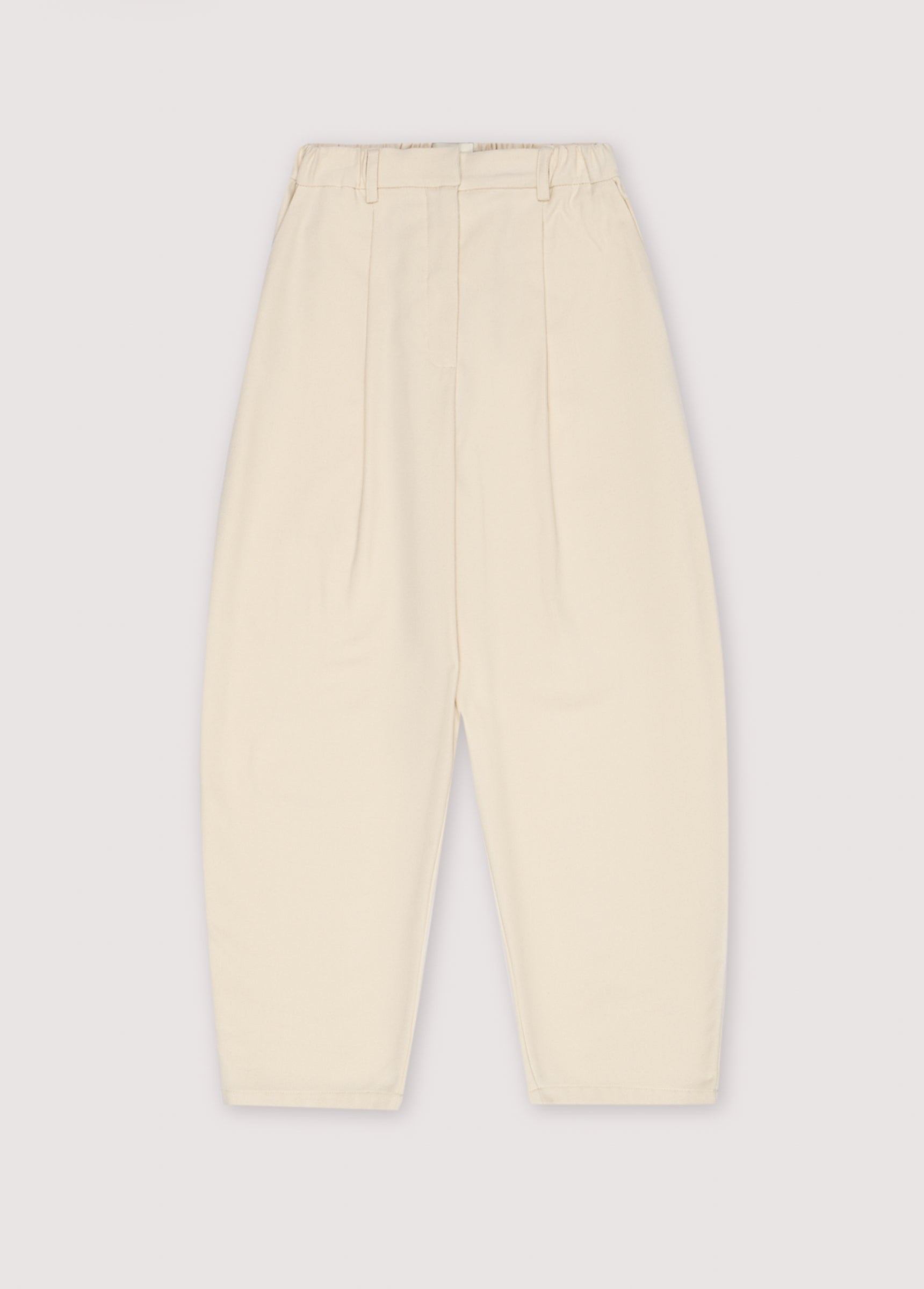 Pantalon Femme Mitte Crème Vanille