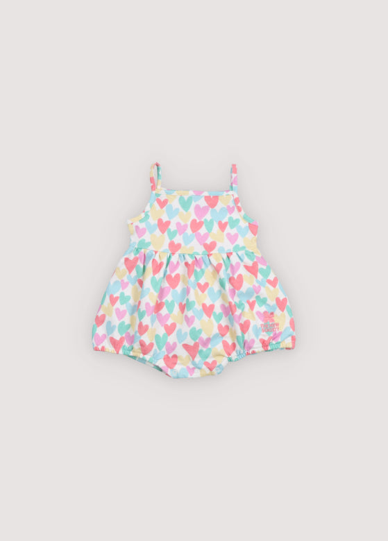 Annis Barboteuse bébé coeurs Print_Sampling