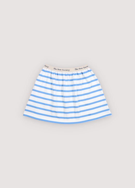 Burnet Teen Skirt Vista Blue Jersey Stripes_Sampling