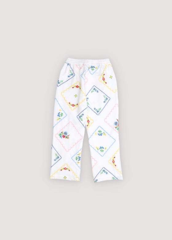Jacinthe パンツ マルチカラー刺繍_サンプリング