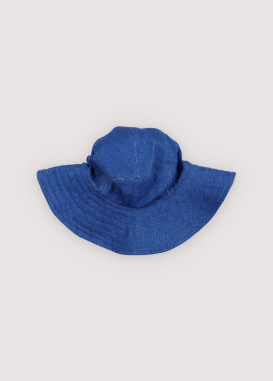Tulip Hat Blue Denim_Sampling