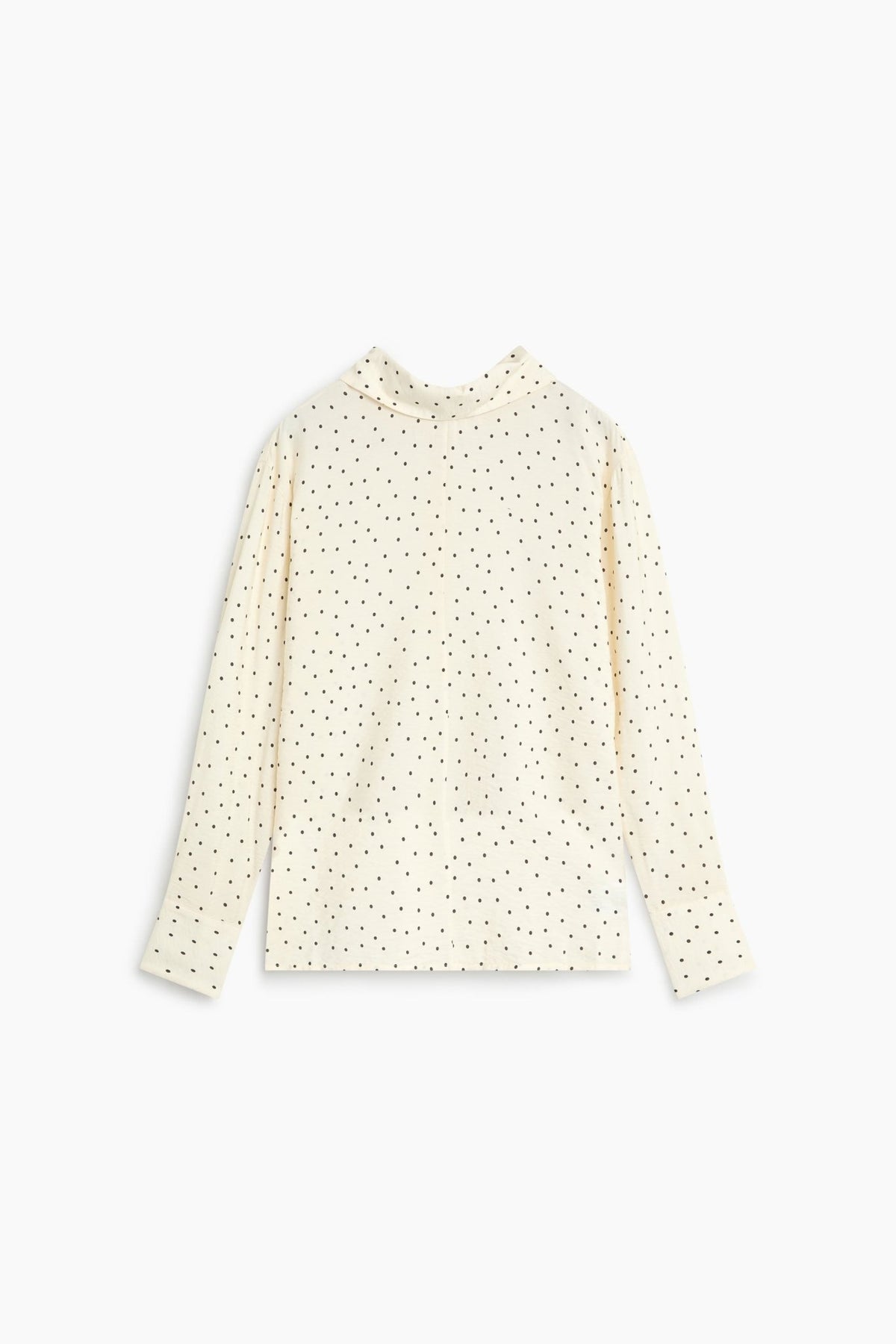 Gepunktete Damenbluse