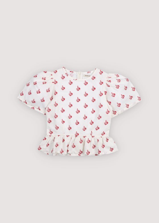 Poppy Teen Top Poppy Print_Samplingtop