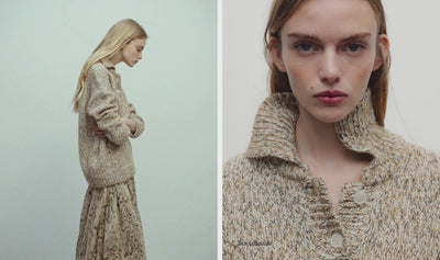 The Naya Woman Polo combines timeless knitwear with a relaxed contemporary silhouette.