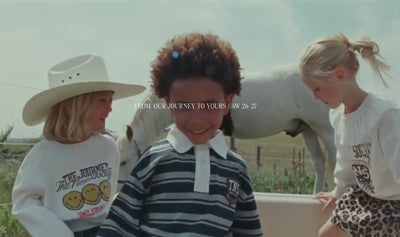 A video showcasing children wearing the Campaña AW26 collection, playing, exploring, and sharing joyful moments outdoors.