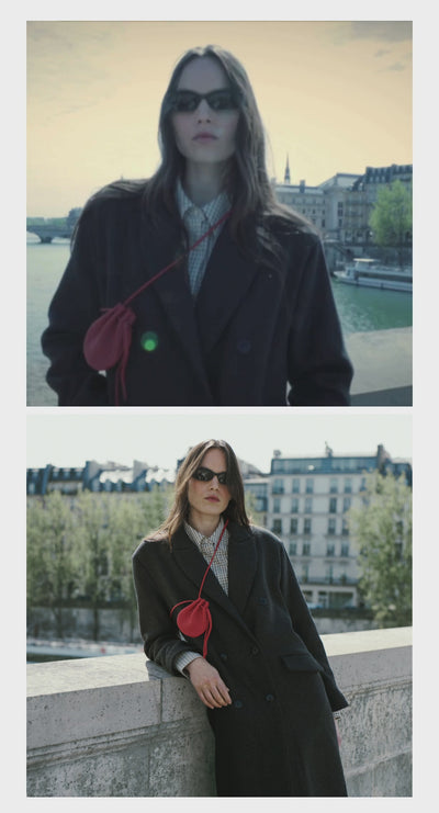 The Elan Woman Coat is a timeless expression of modern tailoring.