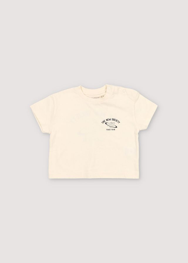 Saturno Baby T-Shirt Vanilla Cream