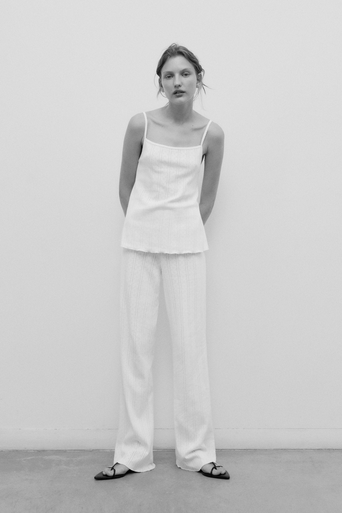 Romero Woman Top Ecru