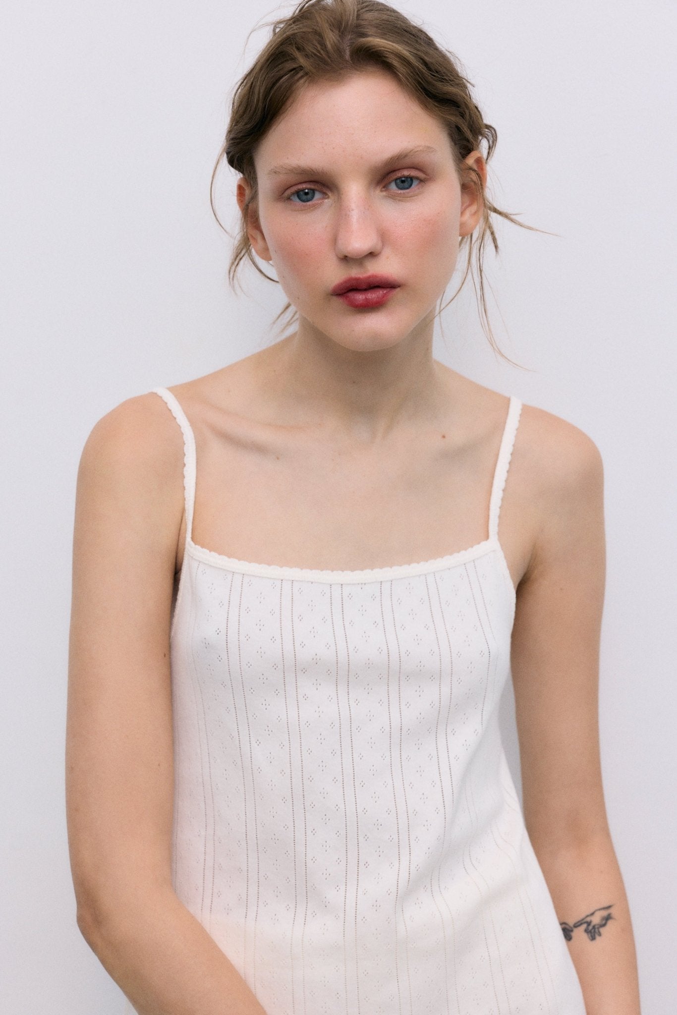 Romero Woman Top Ecru