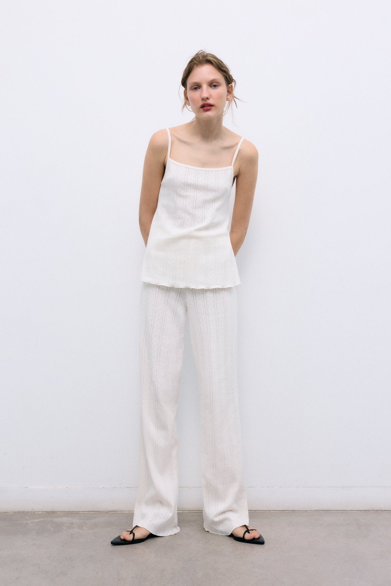 Romero Woman Top Ecru