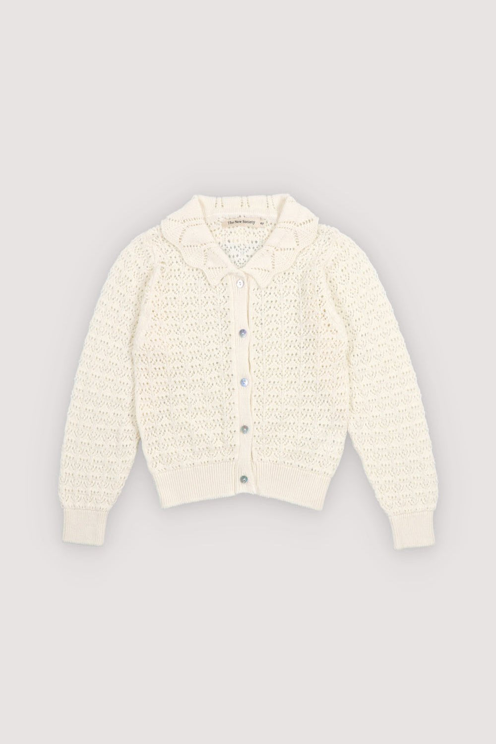 Rompi Cardigan Ecru