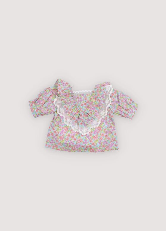 Rose Baby Blouse Rose Print_SamplingBlouse