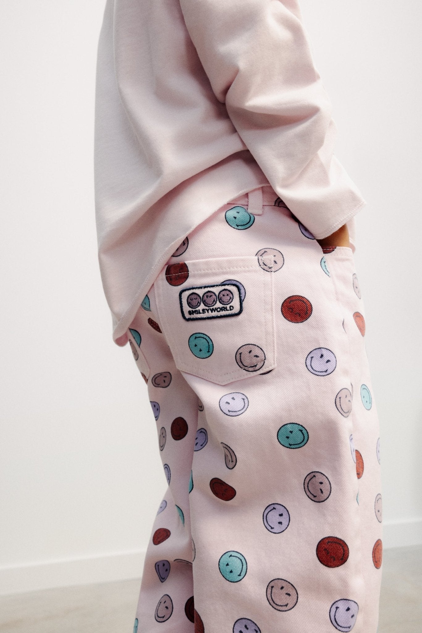 Smiley Denim Trouser