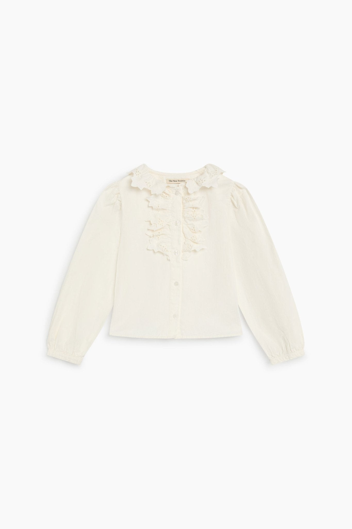 Soleil Bluse Flüsterweiß