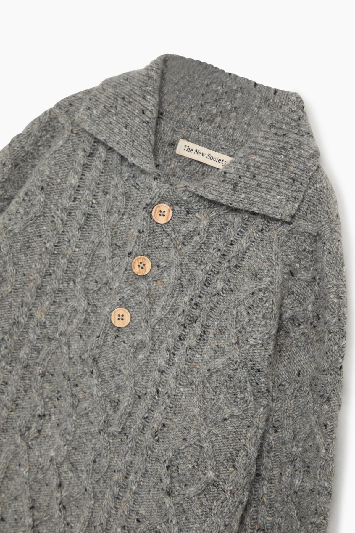 Solin Polo Mid Grey Melange