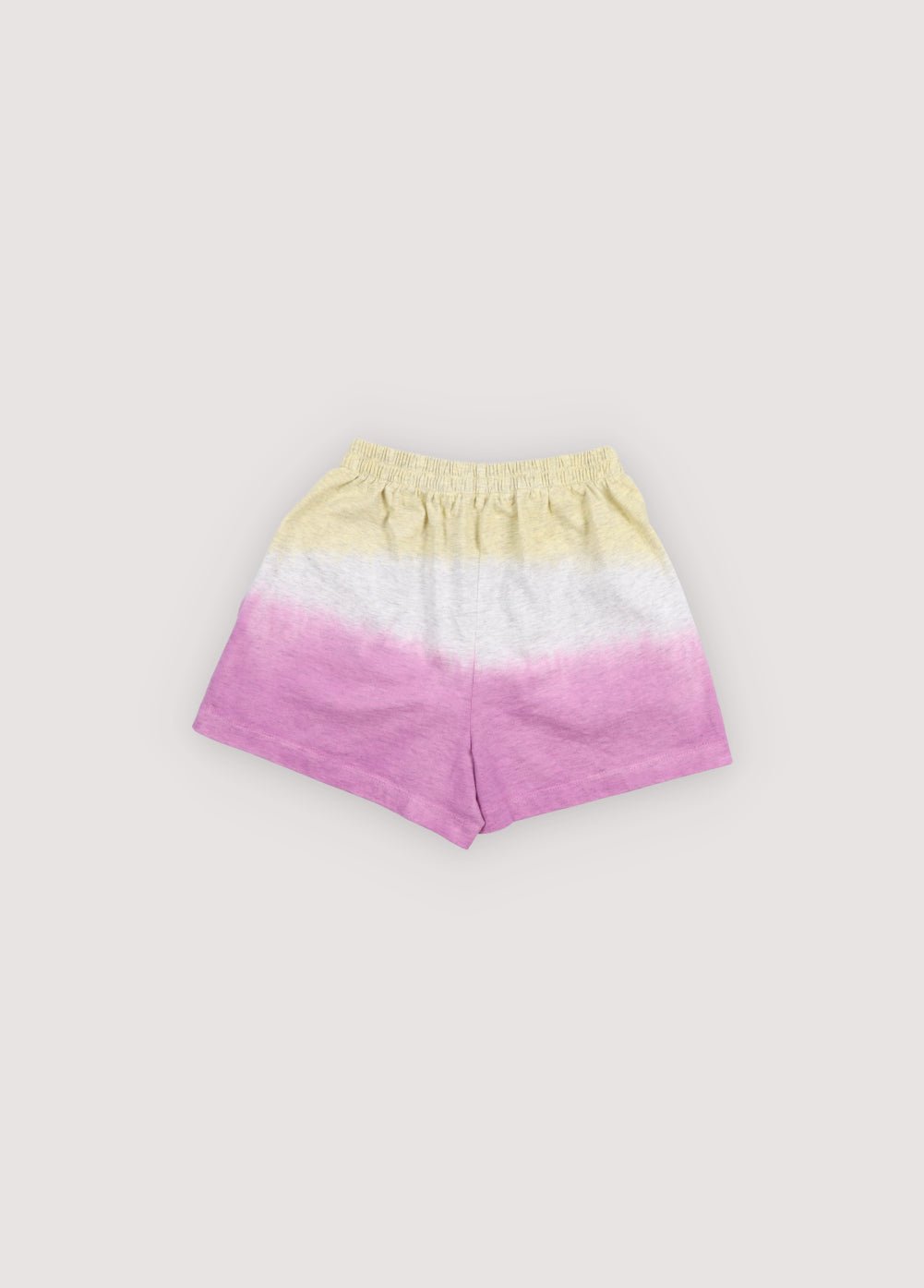Girls’ shirt in 100% cotton melange jersey with a bicolor tie-dye effect.