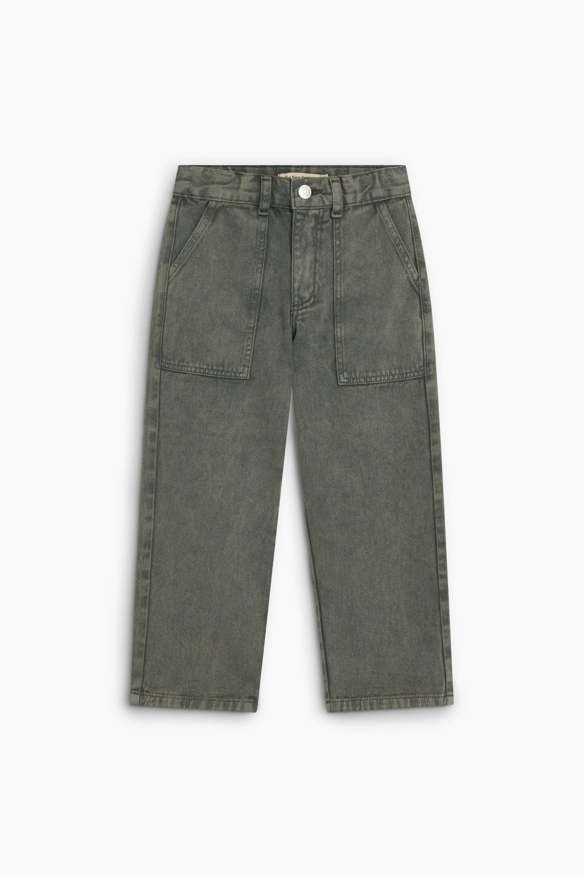 TNS Denim Baggy Pant Tea Leaf