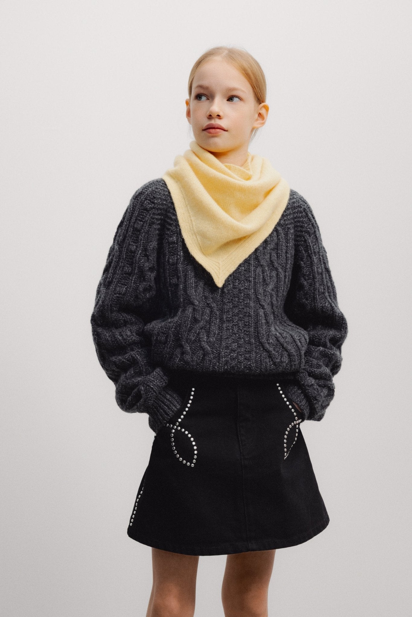 Jean TNS Teen Jupe cloutée