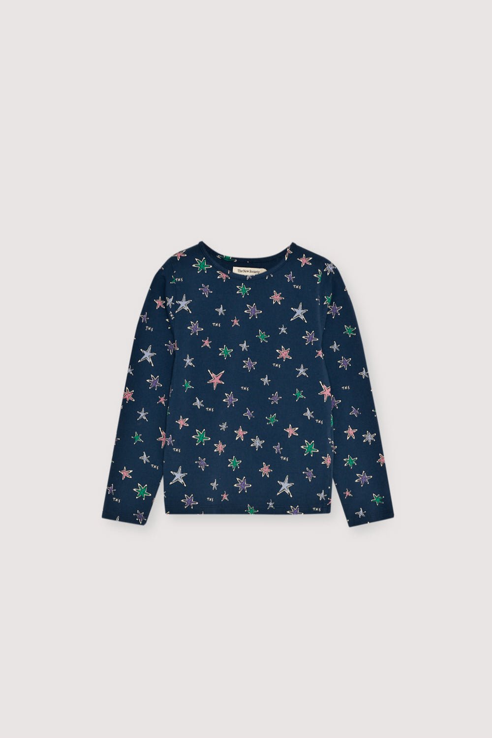 Soft jersey t-shirt featuring a classic round neckline and an all-over floral print for a fresh, playful look