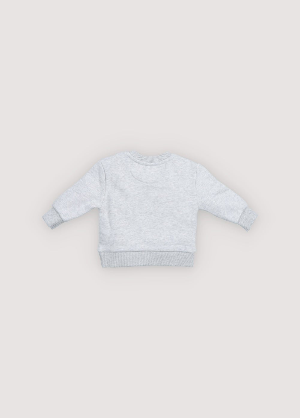 TNS Logo Baby Sweatshirt Light Grey Melange_Samplingsweatshirt