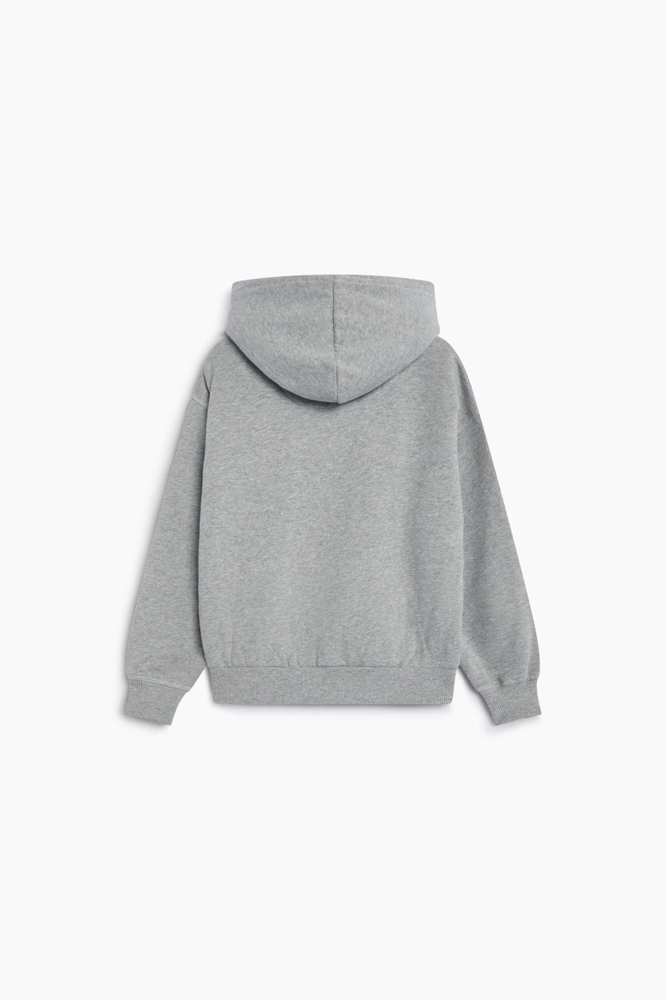 TNS Logo Hoodie Mid Grey Melange