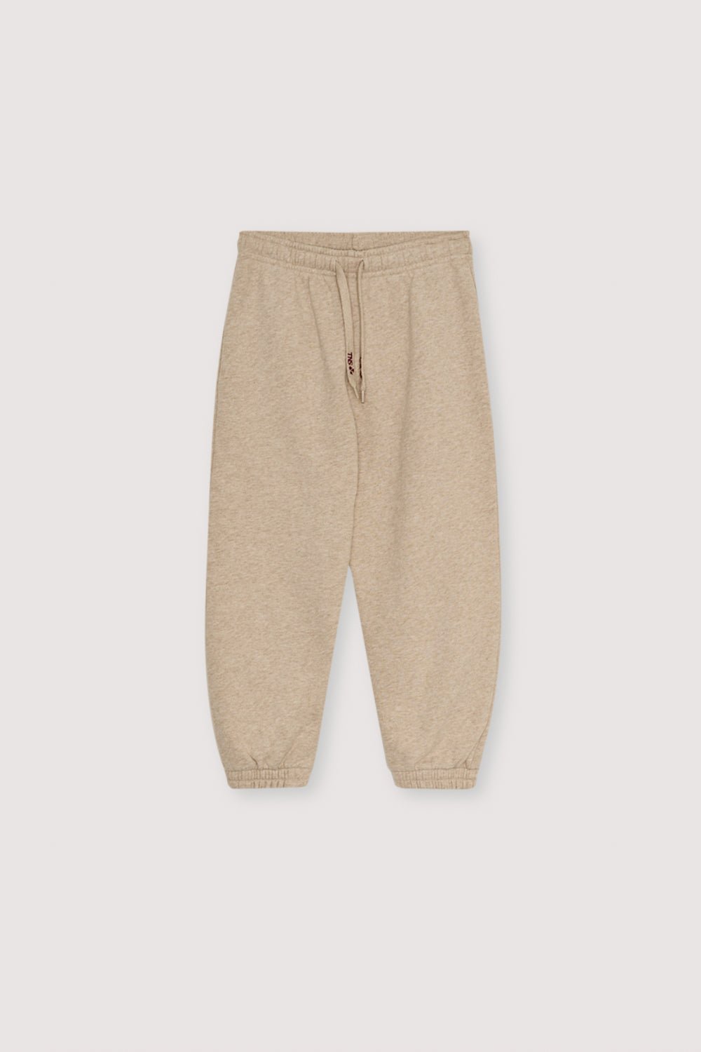 Fleece joggers in Moonlight Vigore, brushed on both the inside and outside for a soft, cozy feel. Designed with an adjustable elastic waistband, drawstring, and elastic cuffs for a comfortable fit