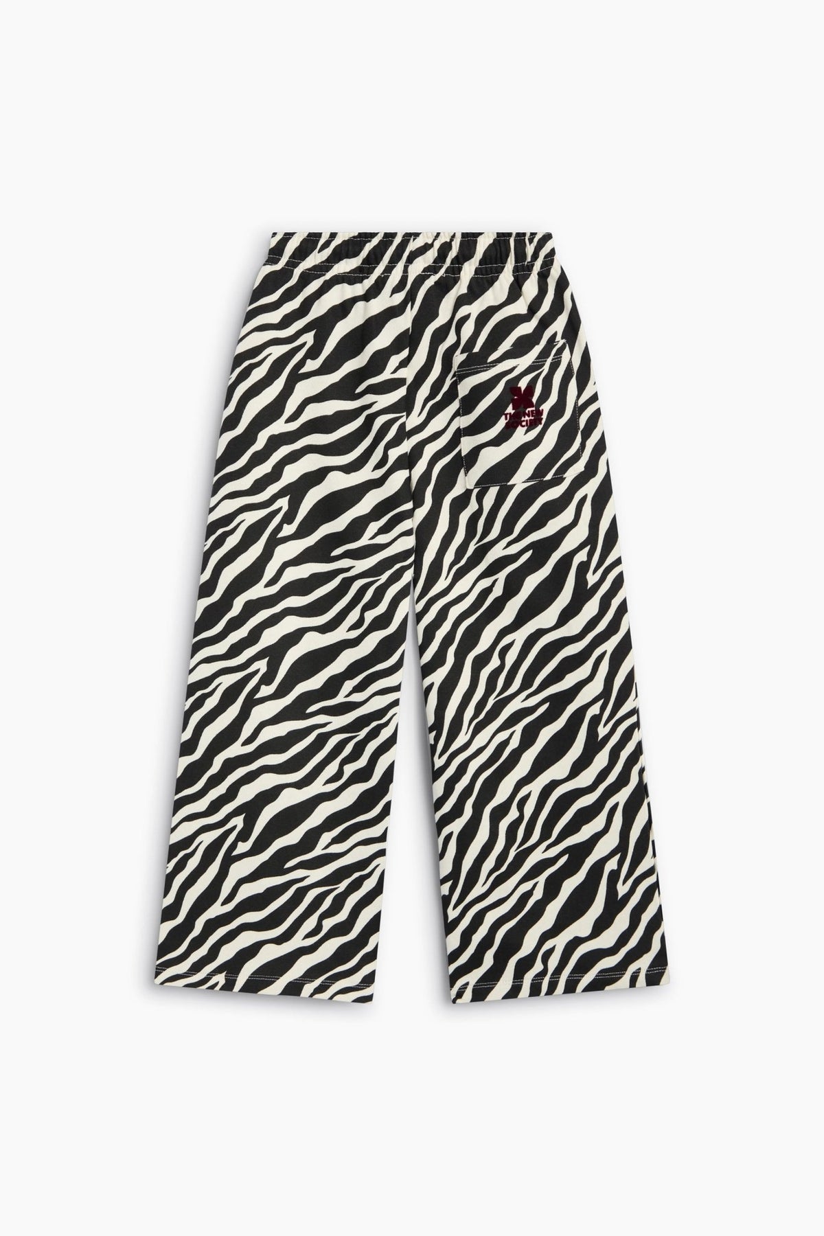 TNS Logo Jogging Zebra Print