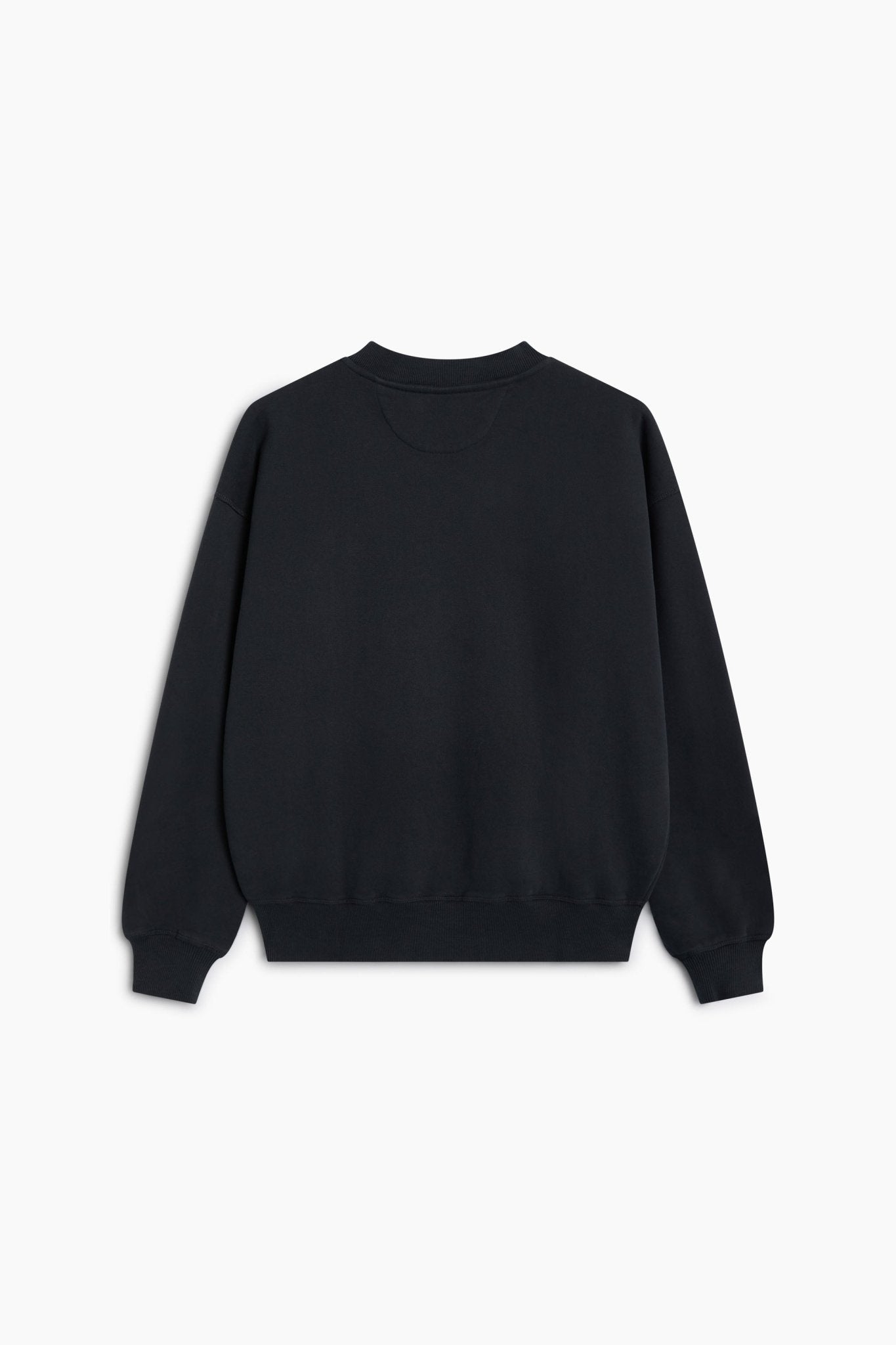 TNS Logo Rib Collar Woman Sweatshirt Moonless Night