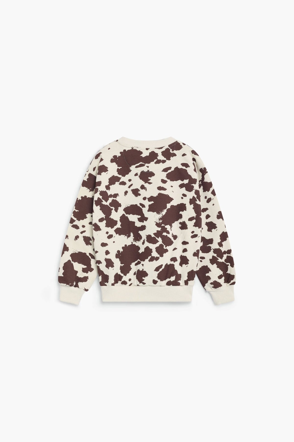 TNS-Logo-Sweatshirt mit Kuh-Print