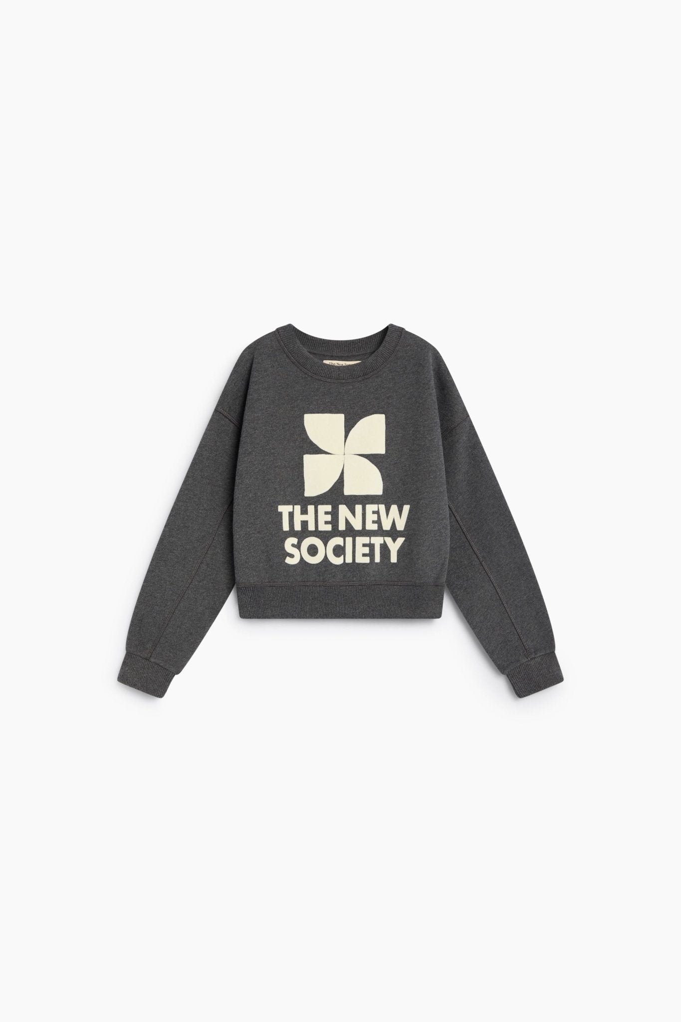 TNS Logo Sweatshirt Dark Grey Melange