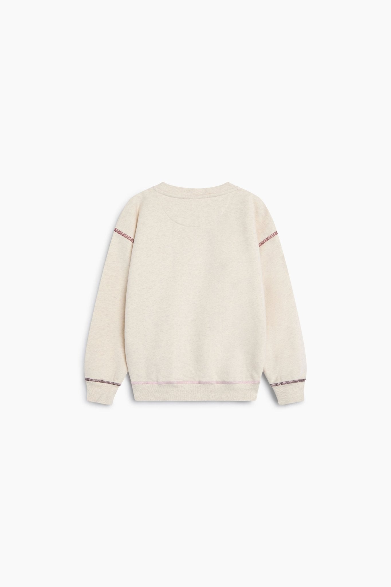 TNS Logo Sweat Whisper White Melange Multicolore